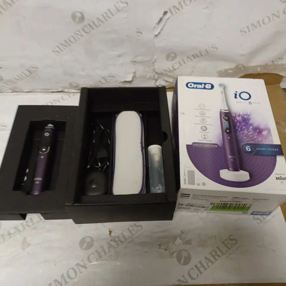 ORAL-B IO8 VIOLET ULTIMATE CLEAN ELECTRIC TOOTHBRUSH