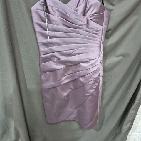 SORELLA VITA LAVENDER BRIDESMAID DRESS, SIZE UK 16J (USA 16J AUS 16J), BACK ZIPPER
