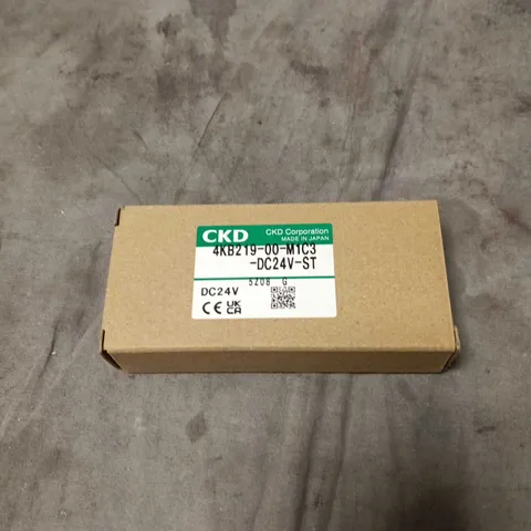 CKD DC24V CONTROL MODULE 4KB219-00-M1C3-DC24V-ST - BOXED SOLENOID VALVE