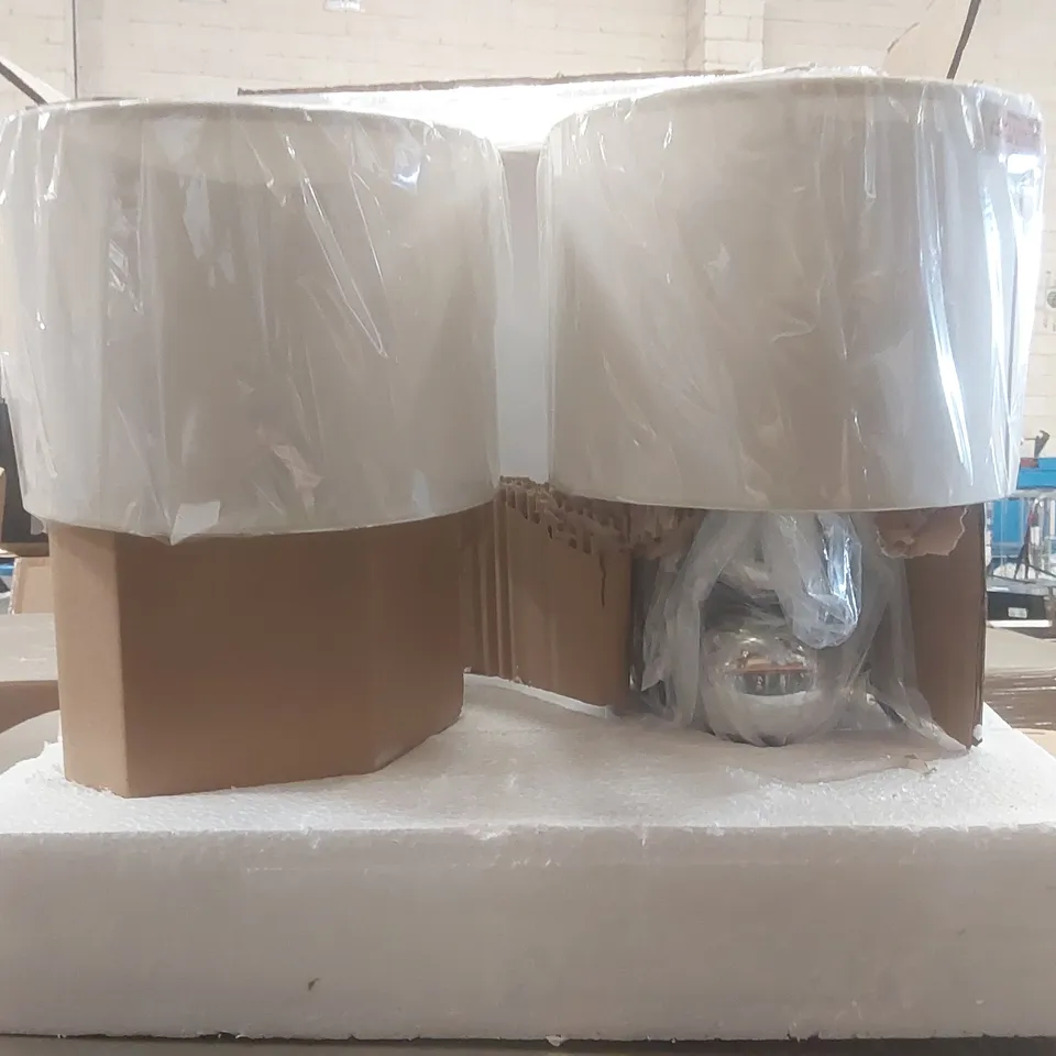 PALLET CONTAINING APPROXIMATELY 30x 2PCS MARISSA CHROME TOUCH TABLE LAMPS