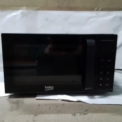 BOXED BEKI MICROWAVE BLACK