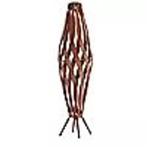 GARDEN STORIES RUSTIC SPRIAL METAL LANTERN