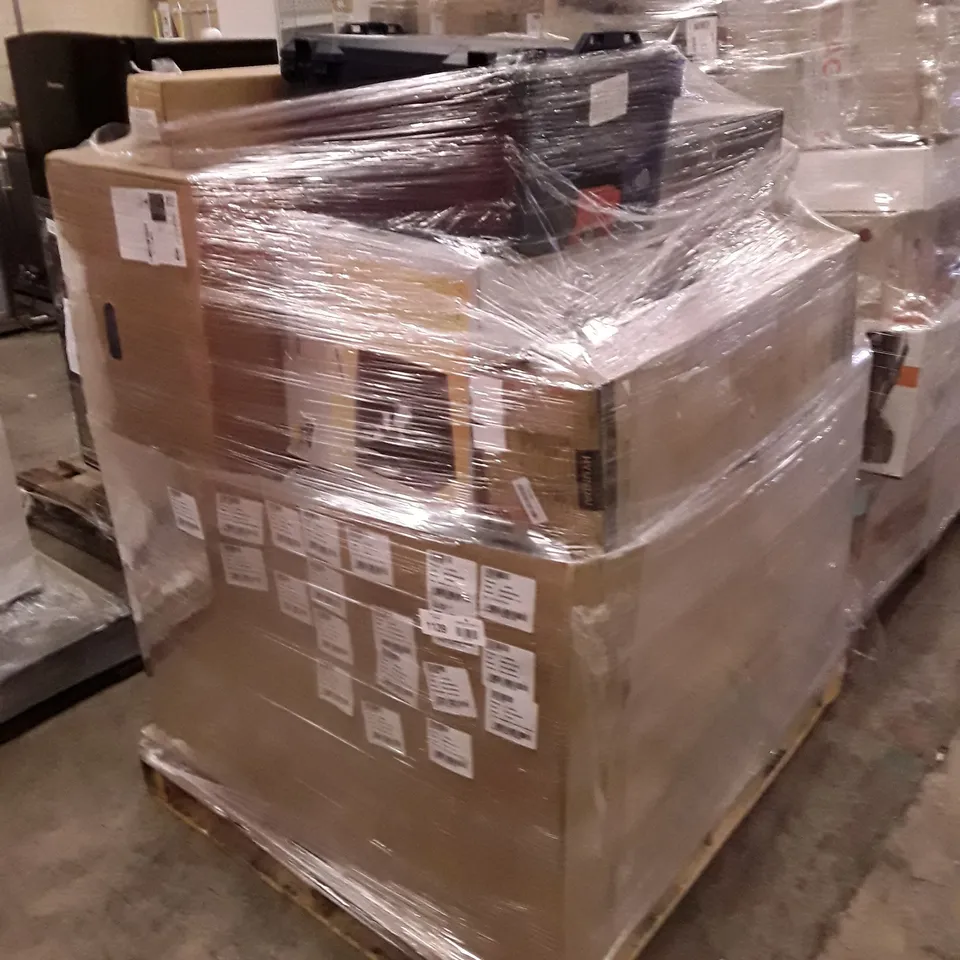 PALLET OF APPROXIMATELY 23 UNPROCESSED RAW RETURN HOUSEHOLD AND ELECTRICAL GOODS TO INCLUDE;