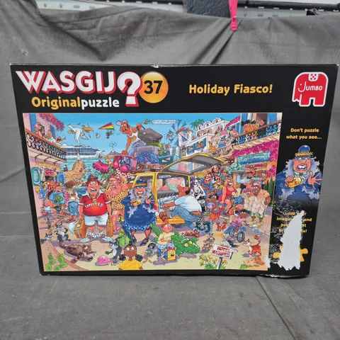 WASGIJ ORIGINAL PUZZLE 37 HOLIDAY FIASCO! – JUMBO BOXED PUZZLE