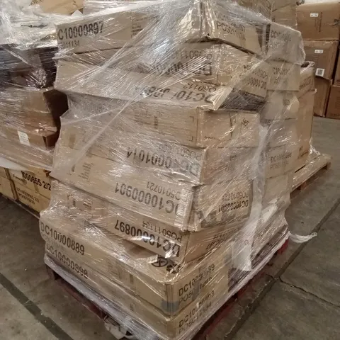 PALLET OF ASSORTED INCOMPLETE DESIGNER DINING CHAIR PARTS AND PIECES