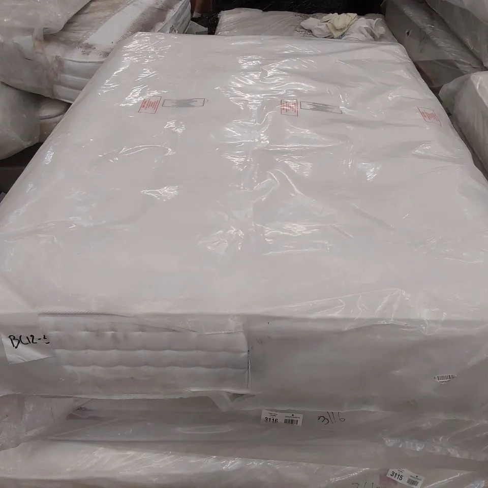 QUALITY BAGGED ASPIRE 4'6" DOUBLE SIZED MATTRESS