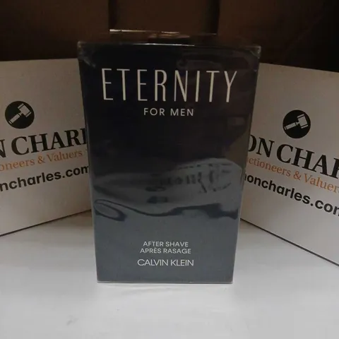 BOXED AND SEALED CALVIN KLEIN ETERNITY FOR MEN AFTER SHAVE 100ML
