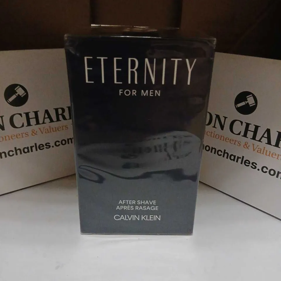 BOXED AND SEALED CALVIN KLEIN ETERNITY FOR MEN AFTER SHAVE 100ML