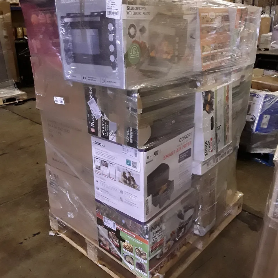 PALLET OF APPROXIMATELY ASSORTED HOUSEHOLD & ELECTRICAL ITEMS INCLUDING