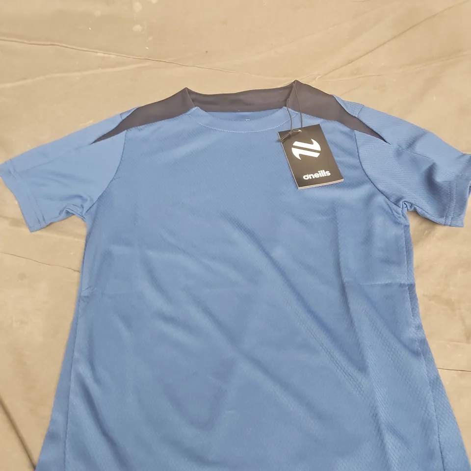O'NEILLS KIDS' SPORTS TOP – AGE 7/8, UK 7-8, BLUE