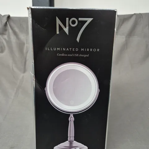 NO7 ILLUMINATED MIRROR