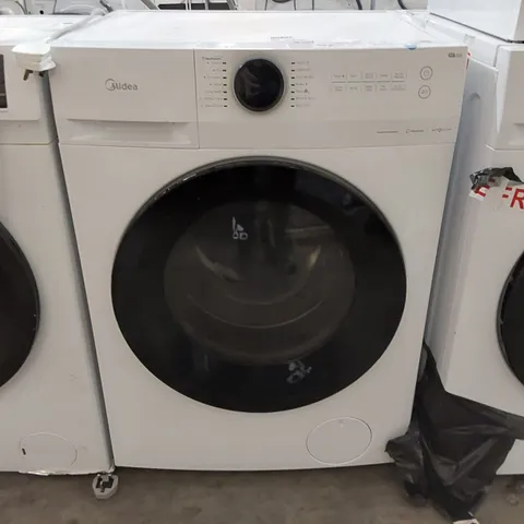 MIDEA MF200W70B/E FREESTANDING WASHING MACHINE, BLDC MOTOR, BRIGHT LED DISPLAY, HEALTH GUARD, STEAM, 15‘ QUICK WASH, 1400RPM, 7KG LOAD, WHITE [ENERGY CLASS B]