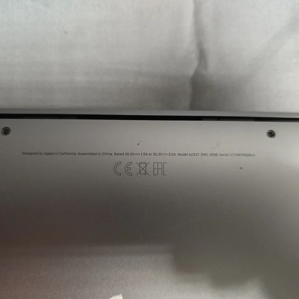 APPLE MACBOOK AIR 13-INCH (A2337) M1, SPACE GRAY