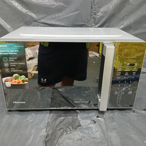 HISENSE MIRROR FRONT COMPACT MICROWAVE - COLLECTION ONLY 