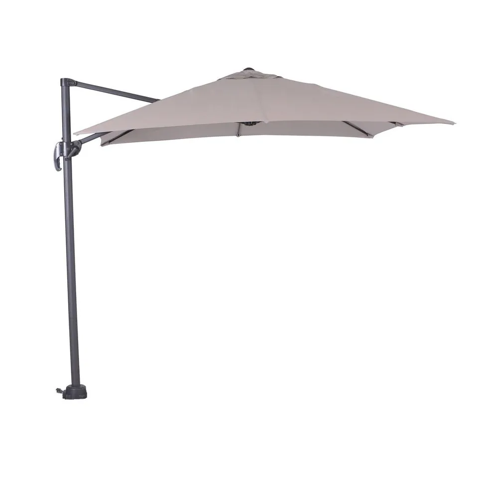 BOXED HAWAII PARASOL S - 250X250 CM - CARBON BLACK - SAND