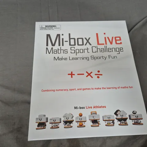 BOXED AND SEALED MI-BOX LIVE MATHS SPORT CHALLENGE