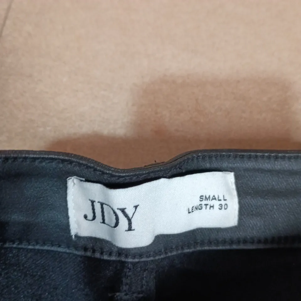 JDY BLACK COATED SKINNY JEANS – EU 30 (STYLE 15211786)
