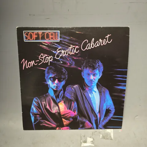 SOFT CELL NON STOP EXOTIC CABINET VINYL 