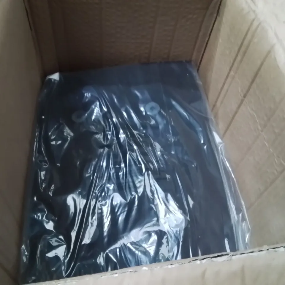 BOXED BRAND NEW APPROXIMATELY 5 JD WILLIAMS HOODED TRENCE JACKET BLACK SIZE 18