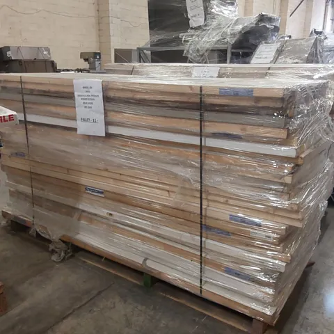 PALLET OF APPROXIMATELY 25x  MIXED FIREDOORS & NON FIREDOORS DESIGNER INTERNAL HOUSE DOORS