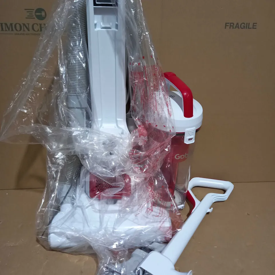 GOBLIN PET UPRIGHT VACUUM CLEANER - WHITE/RED
