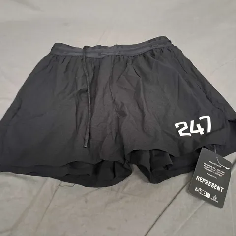 REPRESENT 247 TRAIL SHORT SIZE S