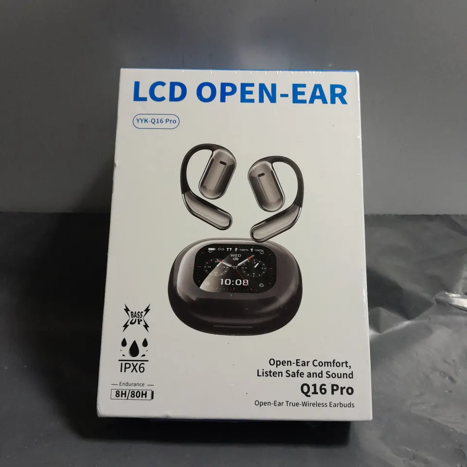 SEALED LCD OPEN EAR YYK-Q16 PRO WIRELESS EARBUDS 