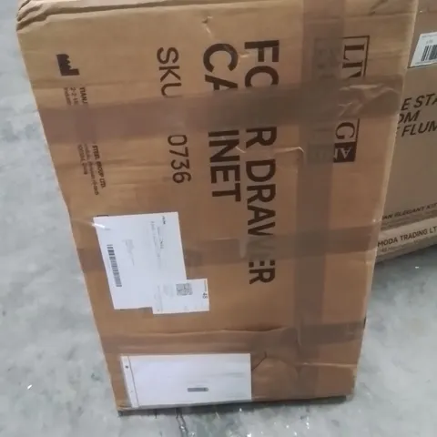 BOXED 4 DRAWER CABINET 