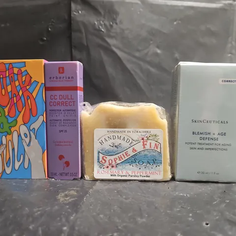 APPROXIMATELY 15 ASSORTED COSMETIC ITEMS TO INCLUDE SOAK & SCULPT, ERBORIAN, ETC - COLLECTION ONLY