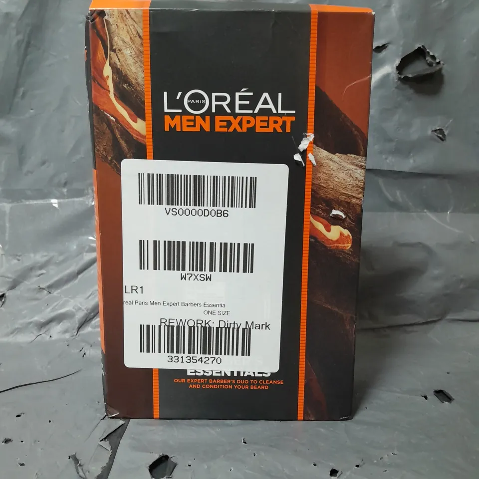 BOXED LOREAL PARIS MEN EXPERT BARBERS ESSENTIALS SET RRP £18