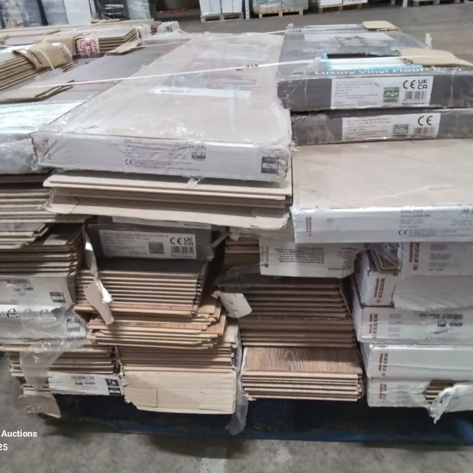 PALLET OF ASSORTED LAMINATE FLOORING 