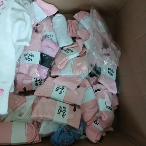 LARGE QUANTITY OF ASSORTED SOCKS AND ACCESSORIES