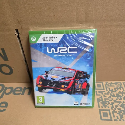 WRC GENERATIONS – THE FIA WORLD RALLY CHAMPIONSHIP (XBOX SERIES X|XBOX ONE) – SEALED