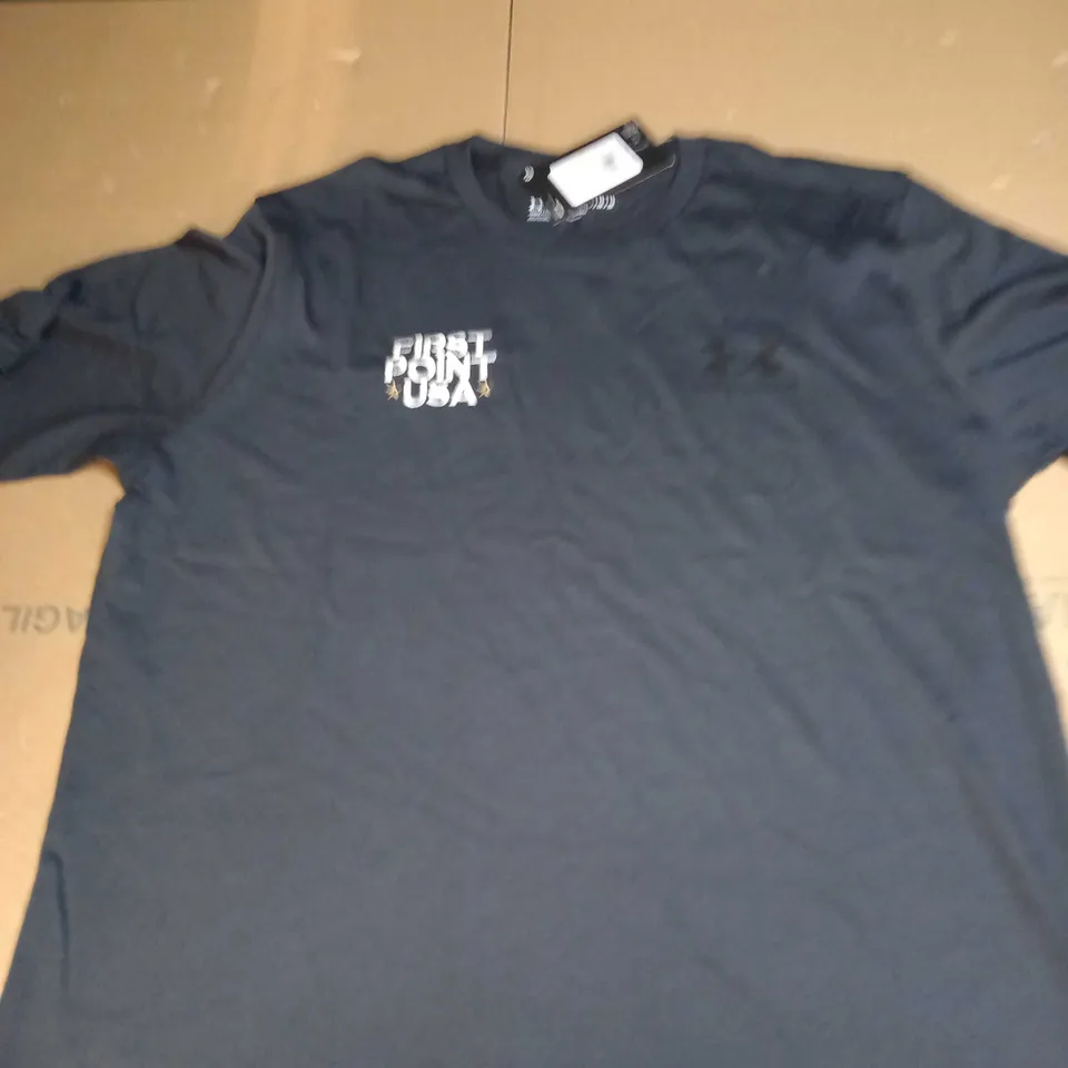 UNDER ARMOUR LOGO T-SHIT SIZE M