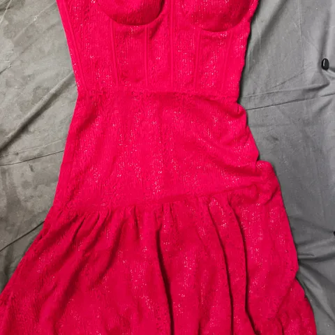 NADINE MERABI WOMEN'S DRESS IN RED SIZE UK 8