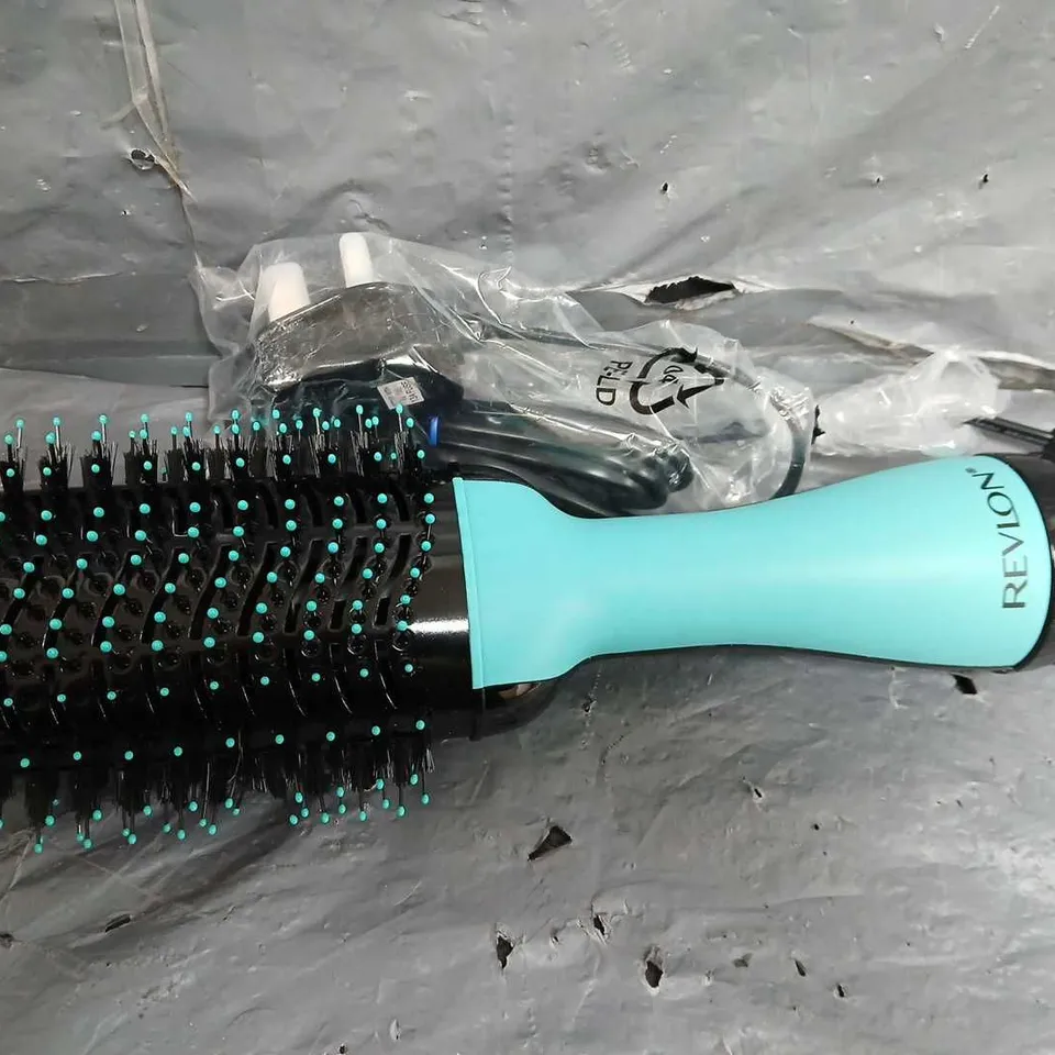 BOXED REVLON SALON HAIR DRYER AND VOLUMISER - TEAL RRP £49.99