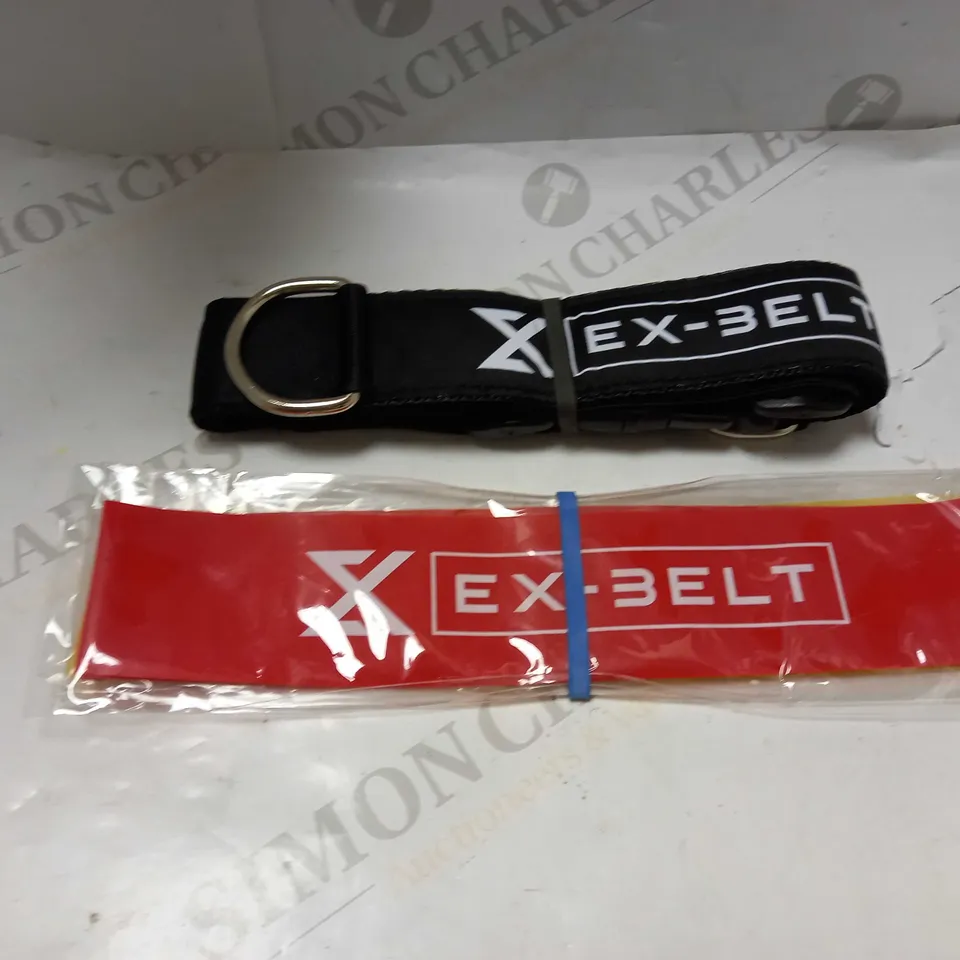 EX-BELT RESISTANCE BAND BELT WITH RESISTANCE BANDS