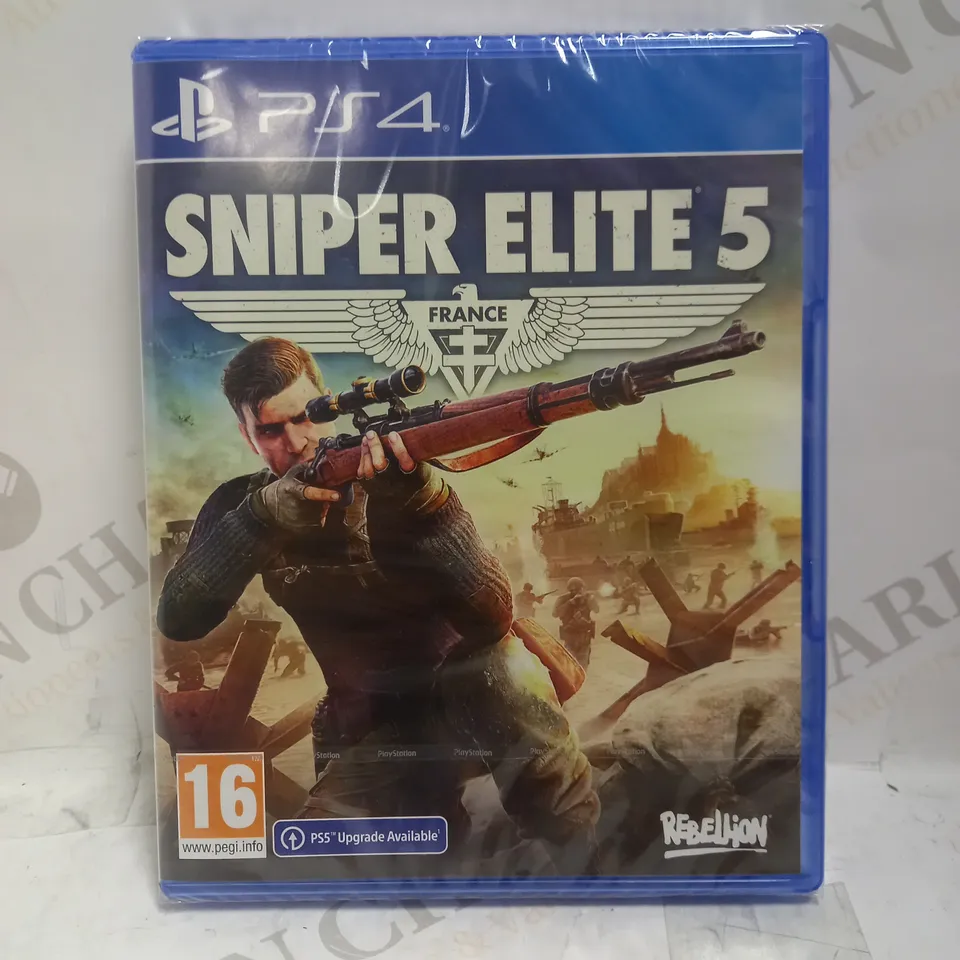 SEALED SNIPER ELITE 5 PLAYSTATION 4 GAME