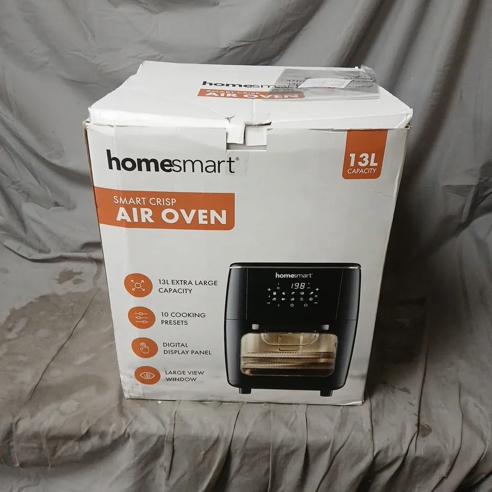 HOMESMART AIR OVEN 13L – BOXED WITH INSTRUCTION MANUAL