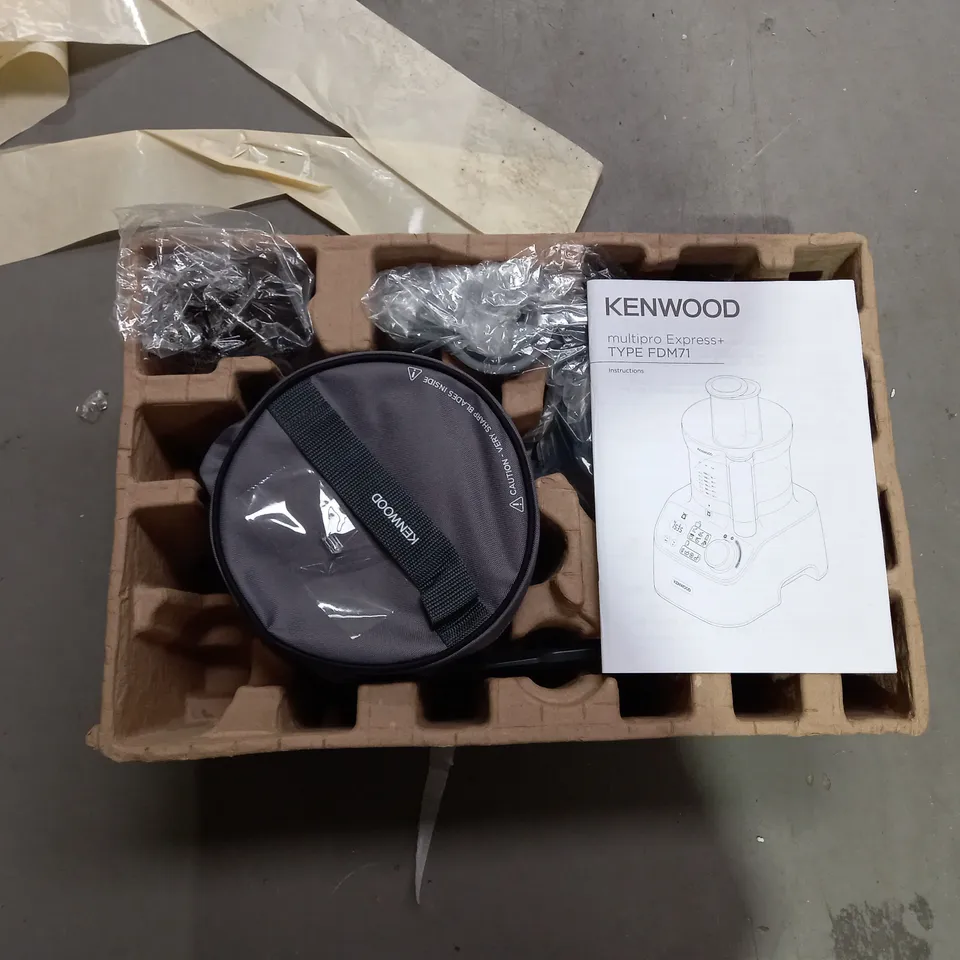 BOXED KENWOOD MULTIPRO EXPRESS WEIGH+ FOOD PROCESSOR