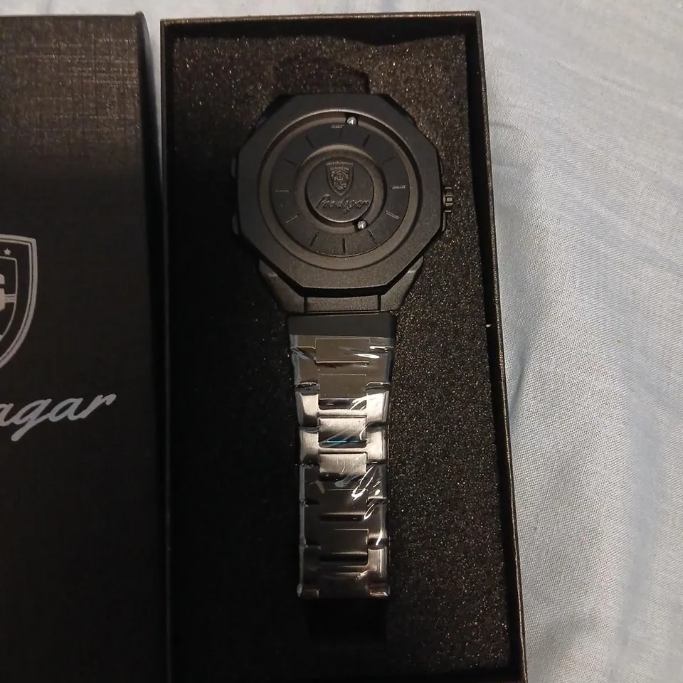POEDAGAR WRISTWATCH IN BLACK PRESENTATION BOX – BOXED 