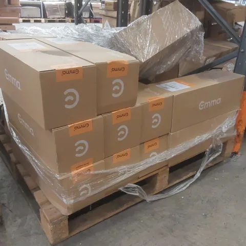 PALLET CONTAINING A LARGE QUANTITY OF ASSORTED EMMA PRODUCTS INCLUDING DUVETS