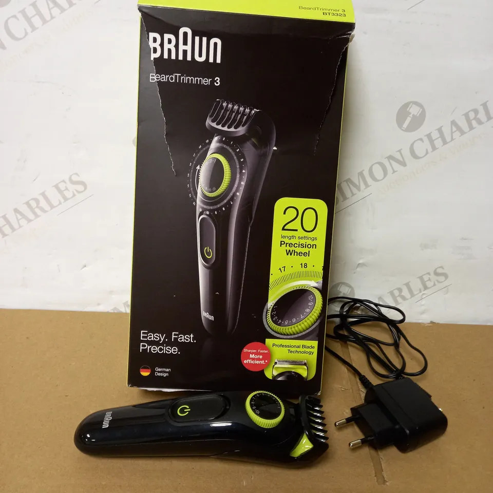 BRAUN BEARD TRIMMER SERIES 3 HAIR CLIPPERS