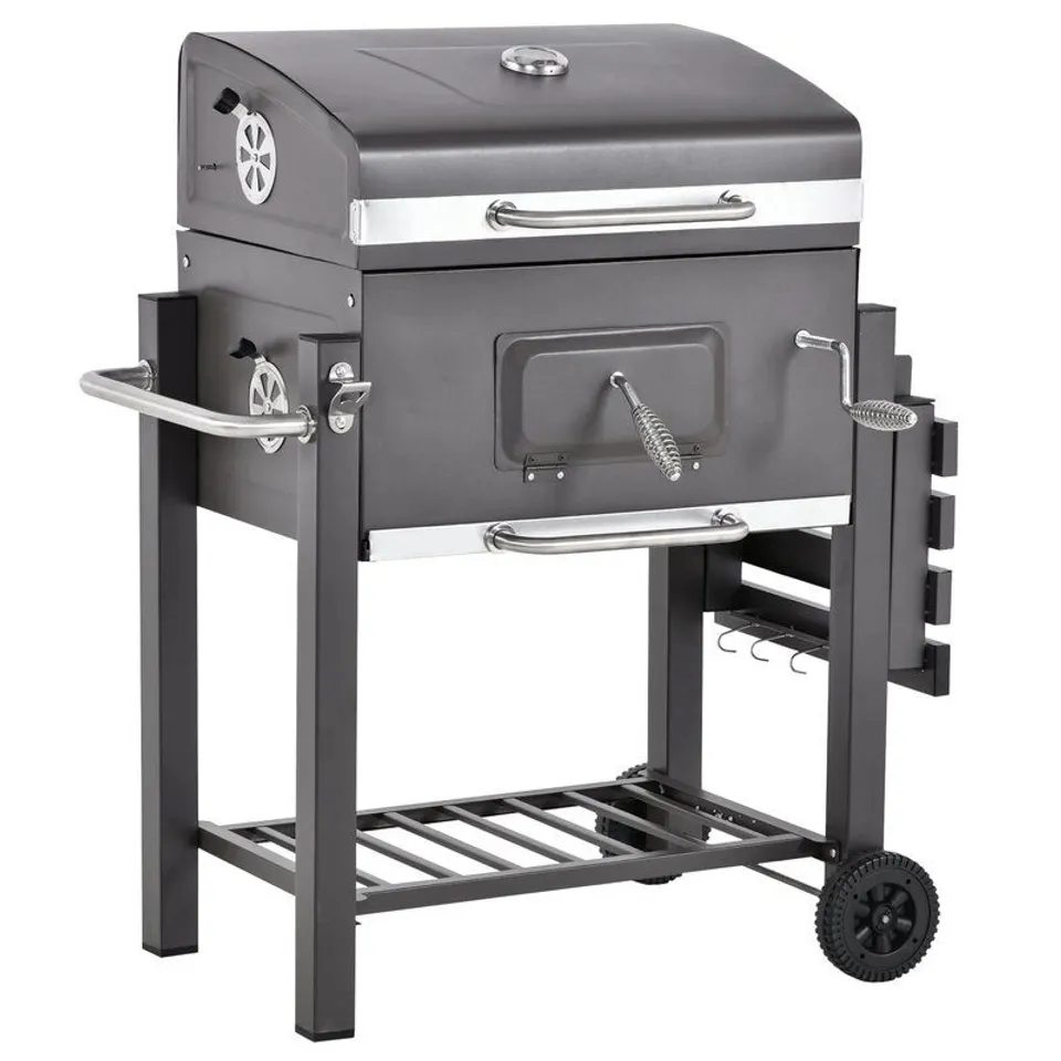 BOXED BK COOKWARE 118cm CHARCOAL BBQ