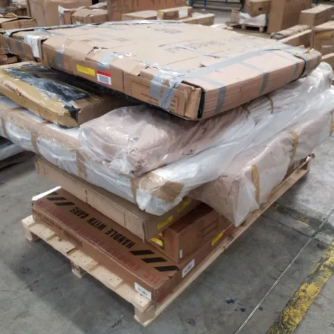 PALLET CONTAINING ASSORTED FLATPACK FURNITURE PARTS 