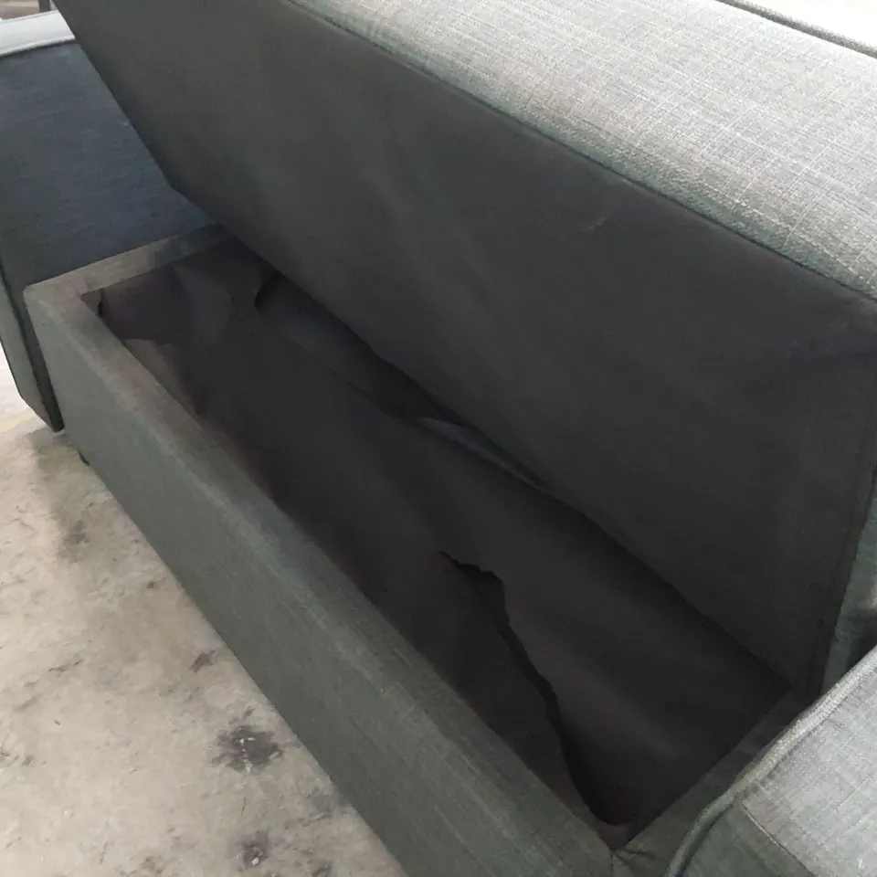 DESIGNER SOFABED CHARCOAL FABRIC 