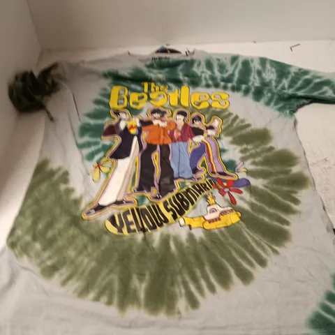 THE BEATLES YELLOW SUBMARINE TIE-DYE T-SHIRT – BAND TEE
