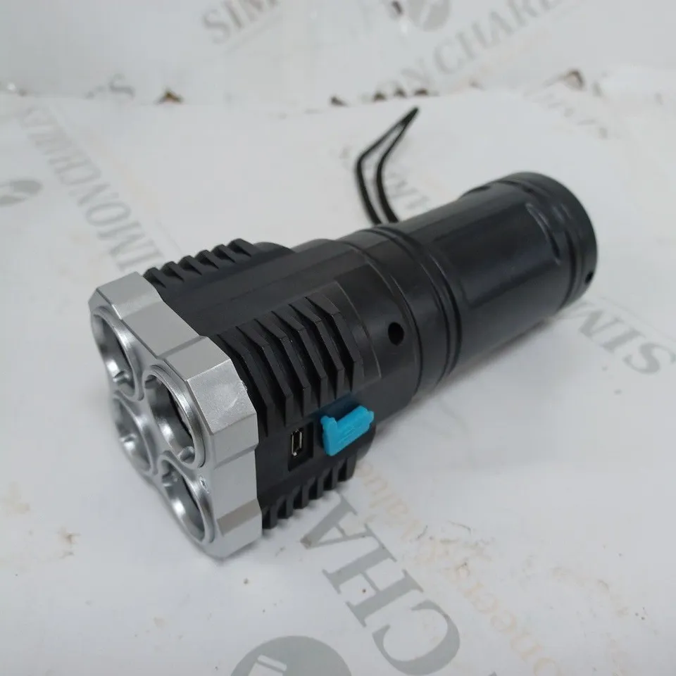 BOXED USB CHARGE HIGH BRIGHTNESS OSL+COB LED FLASHLIGHT L-S03