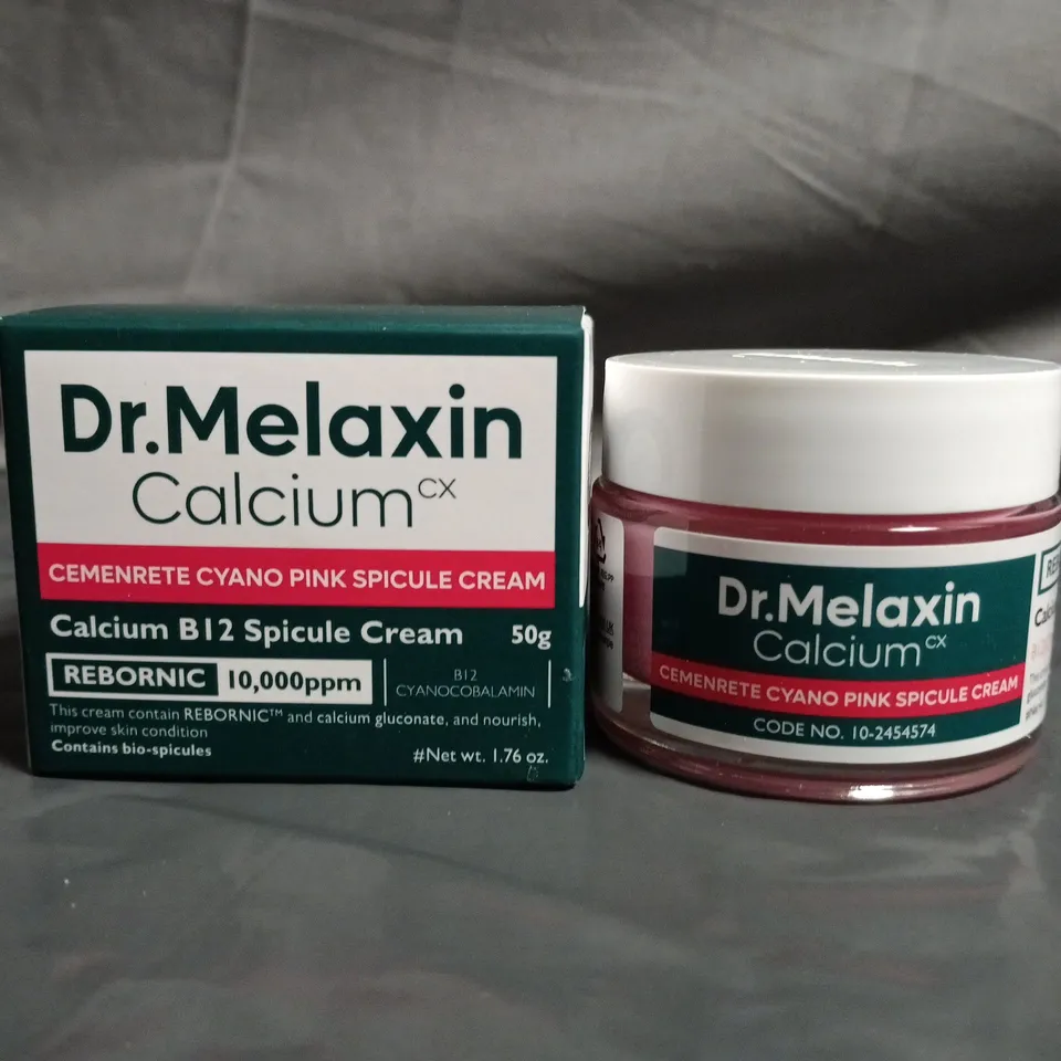 DR. MELAXIN CALCIUM CX CREAM – CALCIUM B12 SPICULE CREAM, 50G