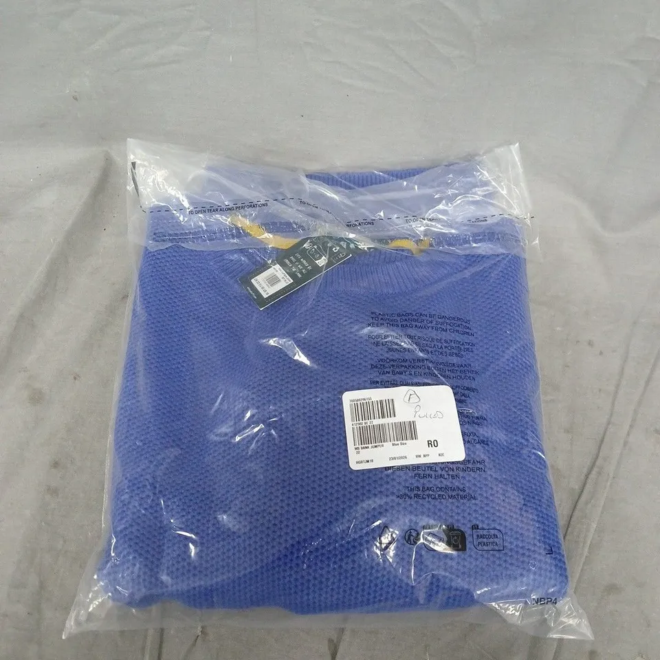 BAGGED WHITE STUFF BANK JUMPER - SIZE 22